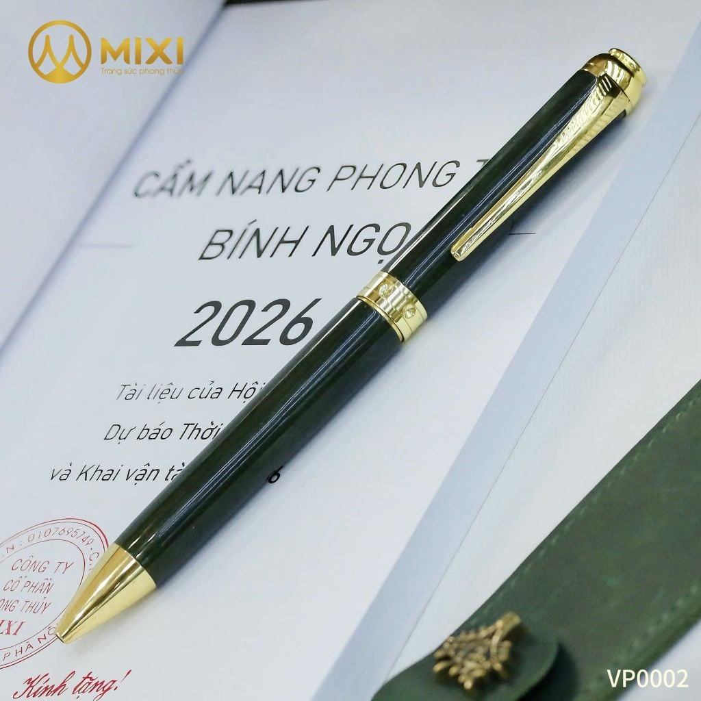 BÚT KÝ NGỌC BÍCH NEPHRITE CANADA (DARK GREEN): QUYỀN LỰC NGẦM – NÉT KÝ TRẦM ỔN CỦA BẬC LÃNH ĐẠO