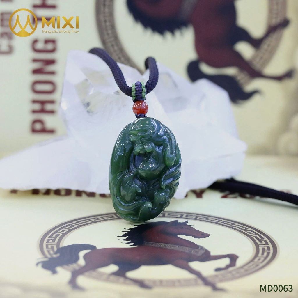 MẶT DÂY ĐẠT MA SƯ TỔ NGỌC BÍCH NEPHRITE VIP: PHÁP KHÍ TRẤN TRẠCH HÓA SÁT – KHAI MỞ TRÍ TUỆ, BẢN LĨNH VỮNG VÀNG