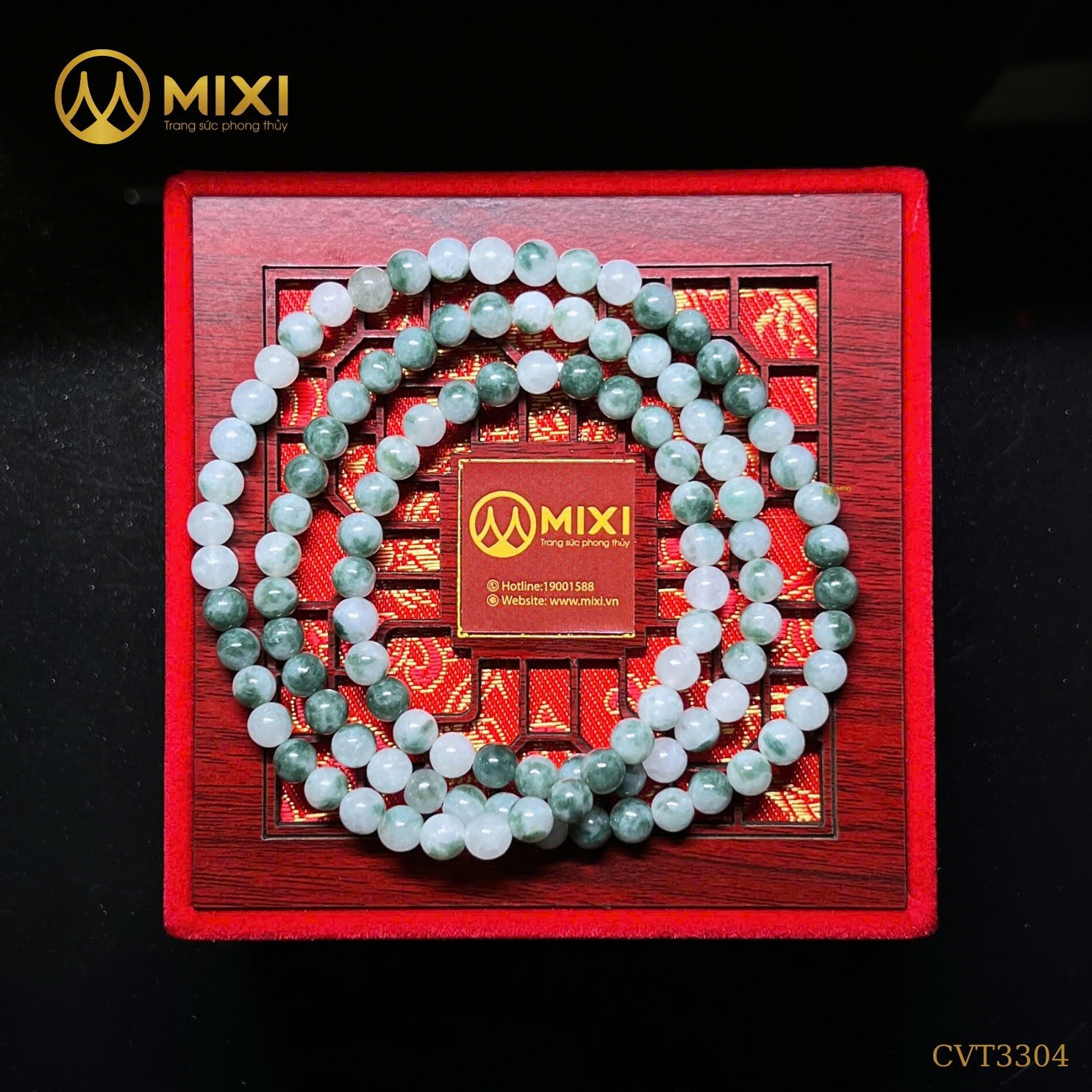 CHUỖI 108 HẠT NGỌC JADE HOA BAY – TÂM AN TỪ BI, PHÚC KHÍ LAN TỎA, VƯỢNG DUYÊN & BÌNH AN