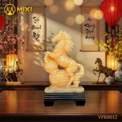 TƯỢNG NGỰA NGỰ HỒ LÔ NGỌC HOÀNG LONG: ĐẠP ĐỈNH VINH QUANG – MÃ ĐÁO THÀNH CÔNG – TÀI LỘC VIÊN MÃN