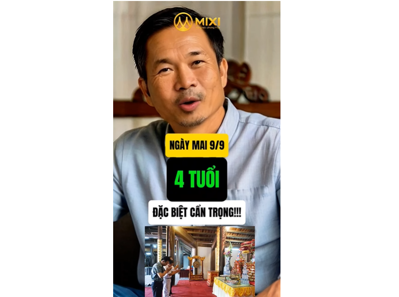 NGÀY MAI 9/9 - 4 TUỔI ĐẶC BIỆT CẨN TRỌNG!!!