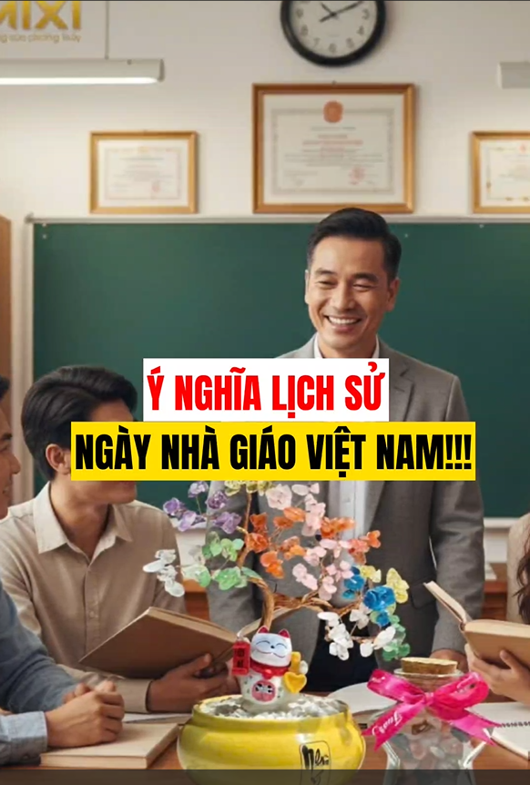 🎓 Ngày Nhà Giáo Việt Nam 20/11 – không chỉ là một ngày tri ân, mà là dịp để chúng ta nhìn lại hành trình của những người đã lặng lẽ gieo ánh sáng tri thức và nuôi dưỡng bao thế hệ. 🌿