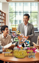 🌸 “Có những món quà không chỉ để trao tay… mà để gửi gắm lòng biết ơn và kính trọng.”