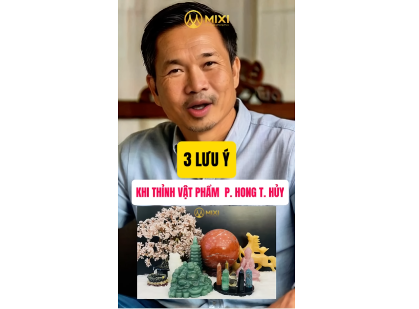 ✨ Thỉnh vật phẩm phong thủy không chỉ là nghi thức, mà là hành trình kết nối với nguồn năng lượng nuôi dưỡng cuộc sống.