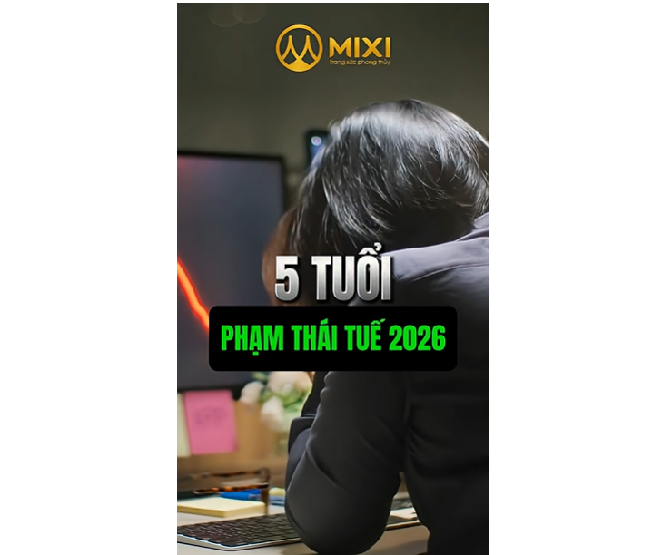 ✨ 2026 không phải năm dễ dàng… đặc biệt với 5 tuổi phạm Thái Tuế.