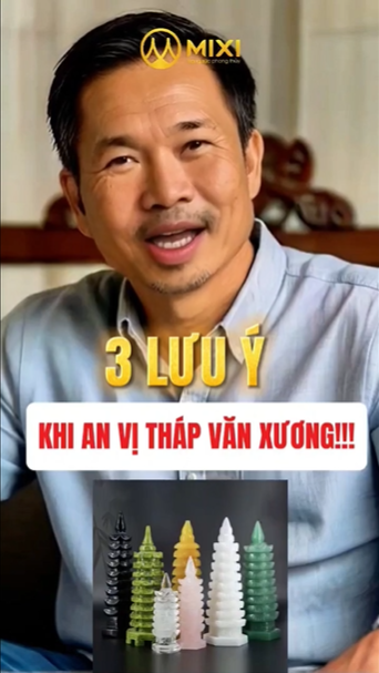 📚 Bạn có biết? Tháp Văn Xương không chỉ là vật phẩm phong thủy trang trí bàn học, bàn làm việc — mà còn là biểu tượng của trí tuệ, thi cử và công danh.