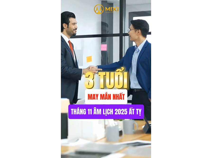 ✨ Tháng 11 âm lịch 2025, 3 CON GIÁP VẬN MAY bật sáng, tài khí mở rộng và được quý nhân nâng đỡ — xem video để biết mình có nằm trong số đó không nhé!