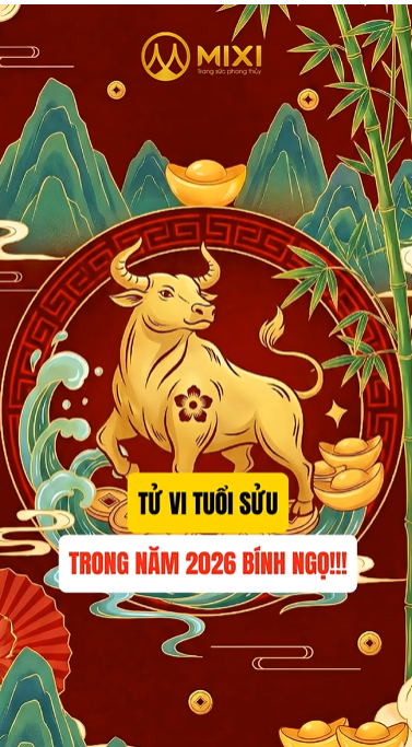 🐃 TỬ VI TUỔI SỬU 2026 BÍNH NGỌ – HẠI THÁI TUẾ!