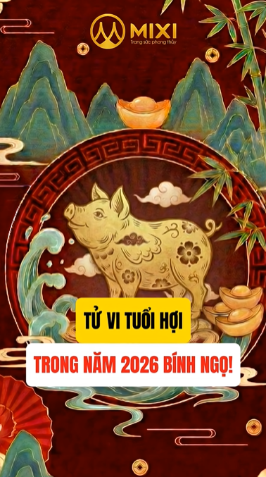 🐖 TỬ VI TUỔI HỢI TRONG NĂM 2026 BÍNH NGỌ!