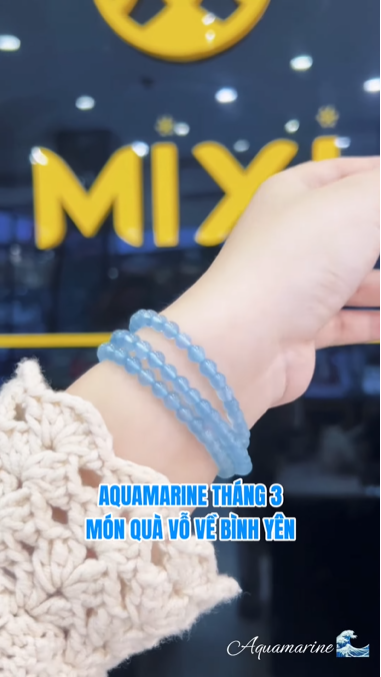 💙 AQUAMARINE THÁNG 3 – MÓN QUÀ VỖ VỀ BÌNH YÊN 💙