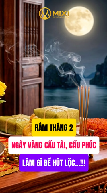 RẰM THÁNG 2 NGÀY VÀNG CẦU TÀI CẦU PHÚC - LÀM GÌ ĐỂ HÚT LỘC...!?