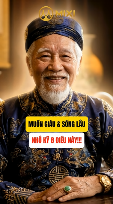 🔥 MUỐN GIÀU VÀ SỐNG LÂU – NHỚ KỸ 8 ĐIỀU NÀY, ĐẶC BIỆT ĐIỀU CUỐI CÙNG! 🔥