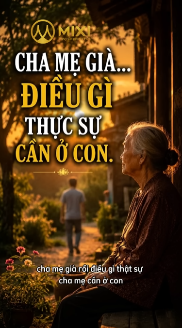Đời người trôi qua rất nhanh, đừng để đến khi muốn báo hiếu thì cha mẹ chỉ còn trong ký ức. 🥀
