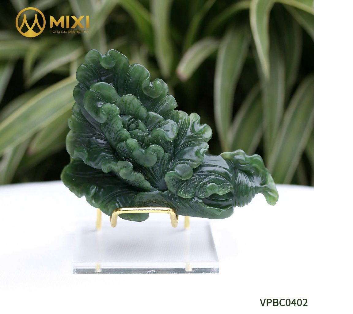 ✨ BẮP CẢI NGỌC BÍCH NEPHRITE – KHAI MỞ DÒNG CHẢY TÀI LỘC ✨