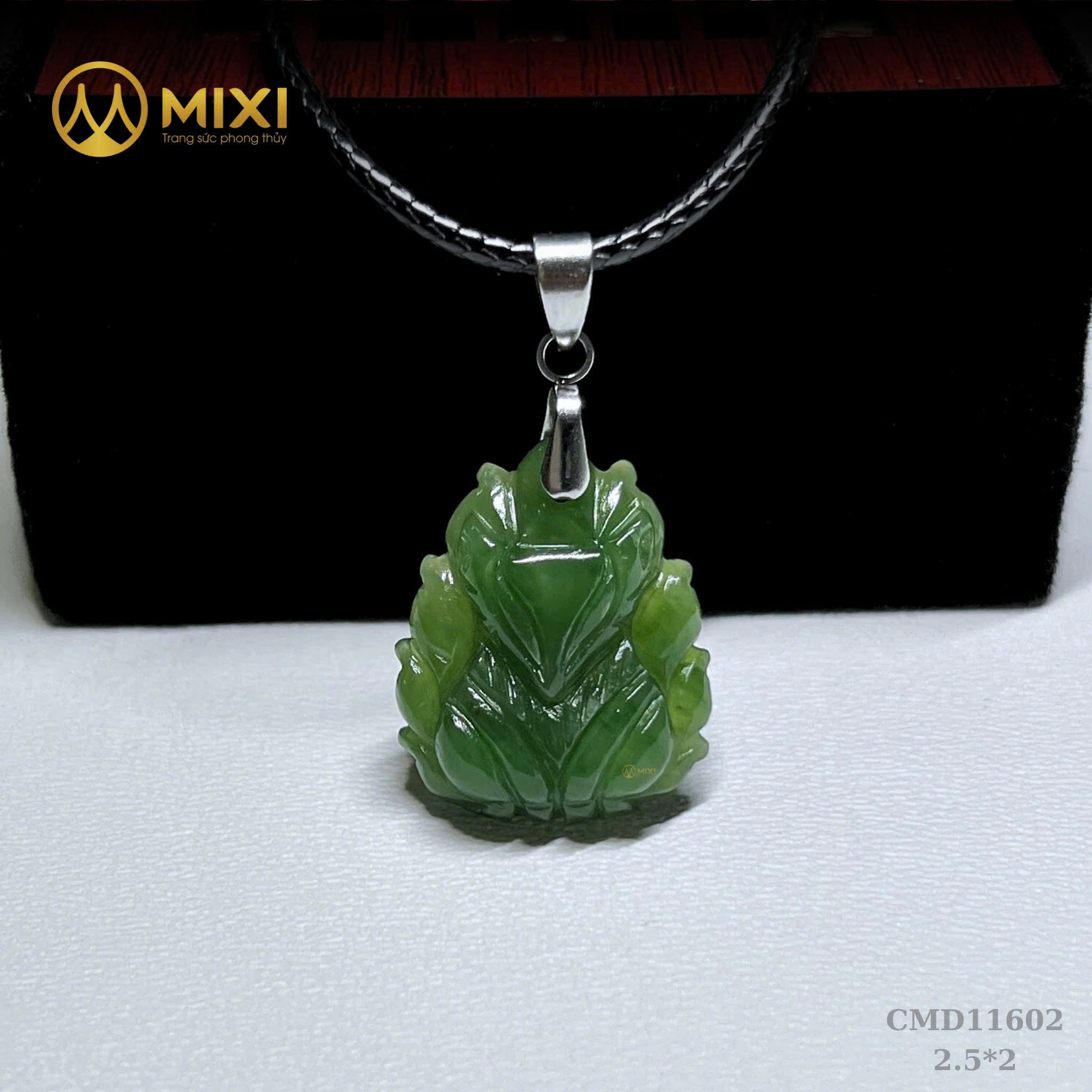 Mặt Dây Hồ Ly Ngọc Bích Nephrite – Khí Chất Quyền Quý, Vượng Duyên Cát Tường
