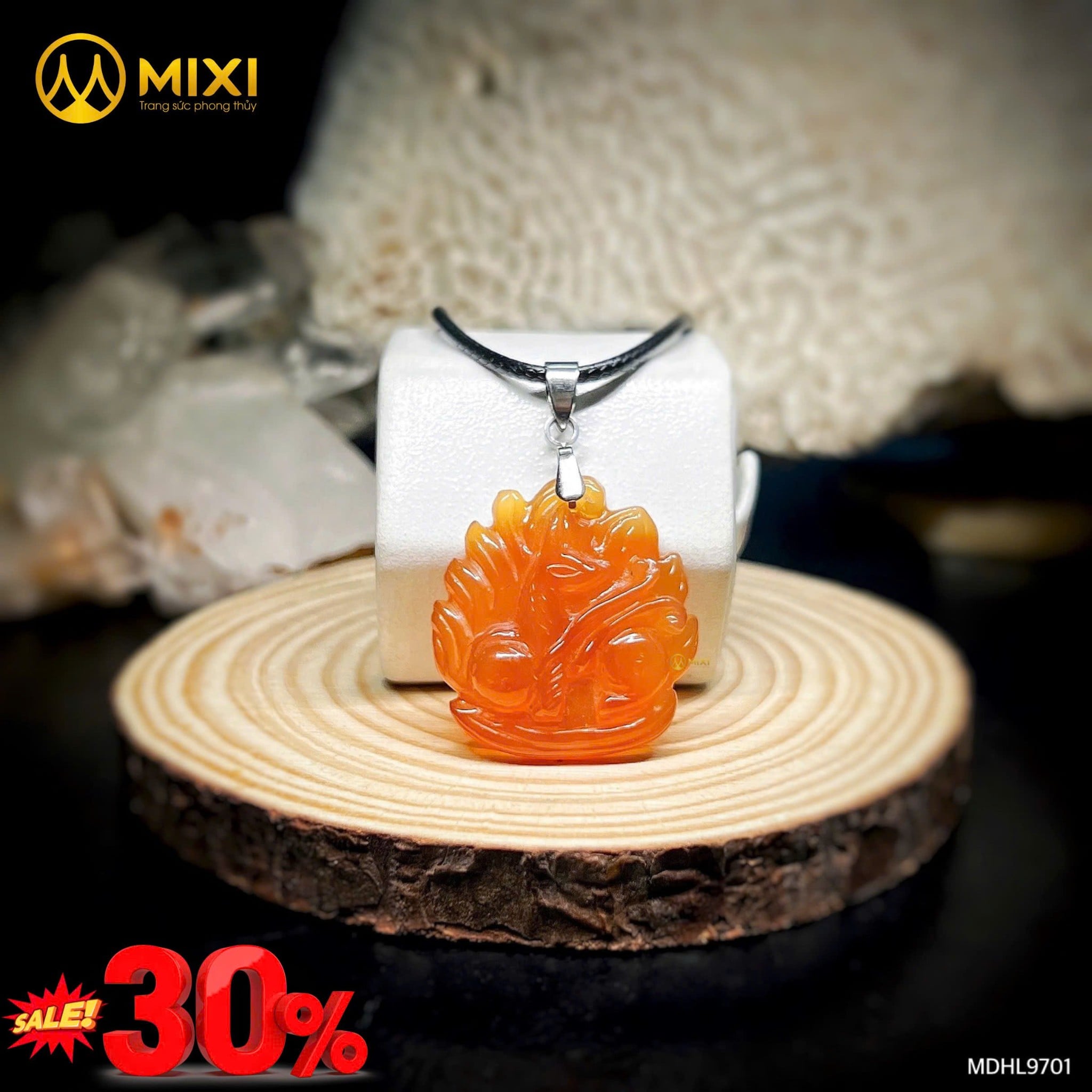 🔥 HỒ LY ĐÁ MÃ NÃO ĐỎ – BIỂU TƯỢNG QUYẾN RŨ & TÌNH DUYÊN MAY MẮN – SALE SỐC 30% ĐẾN HẾT 6/12