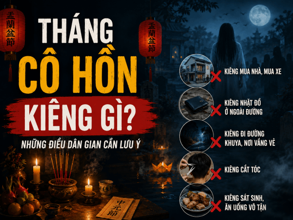 Tháng cô hồn kiêng gì? Những điều dân gian thường tránh