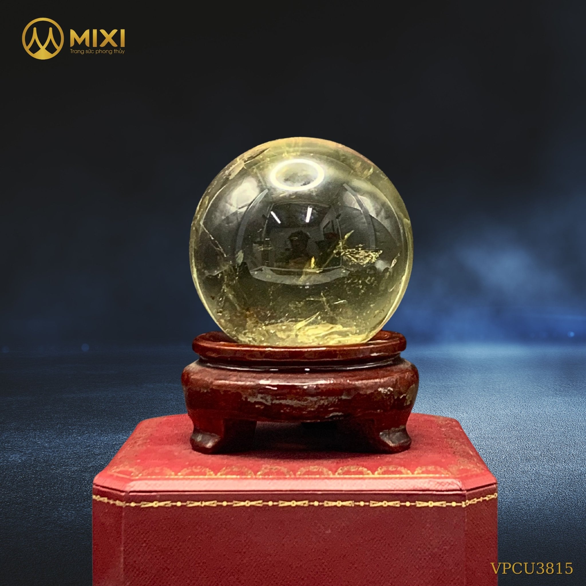 Quả Cầu Thạch Anh Vàng – Món Quà Định Hướng Tương Lai Cho Con Yêu