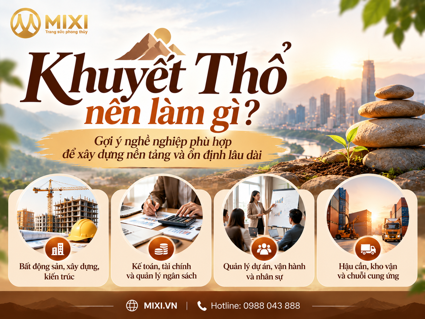 Khuyết Thuỷ nên làm gì, gợi ý nghề hợp theo phong thuỷ