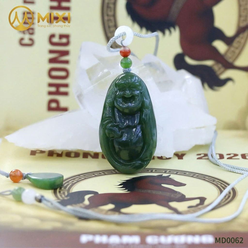MẶT DÂY DI LẶC NGỌC BÍCH NEPHRITE VIP: BIỂU TƯỢNG CỦA HỶ LẠC VĨNH CỬU & PHÚ QUÝ TRƯỜNG TỒN