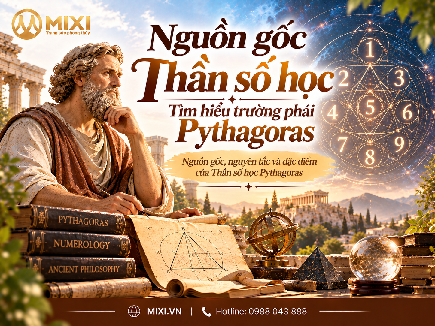 Nguồn gốc Thần số học và khái niệm thần số học Pythagoras