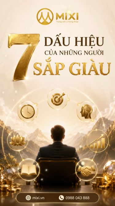 7 DẤU HIỆU CỦA NHỮNG NGƯỜI SẮP GIÀU, SẼ GIÀU VÀ CÓ THỂ BẮT ĐẦU GIÀU!!!