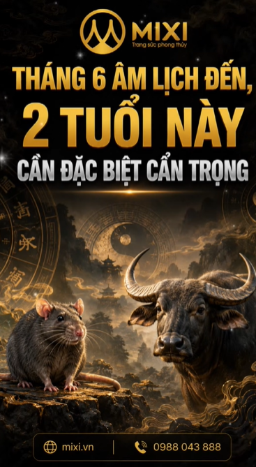 ⚠️ THÁNG 6 ÂM LỊCH ĐẾN, 2 TUỔI SAU CẦN ĐẶC BIỆT CẨN TRỌNG!!!