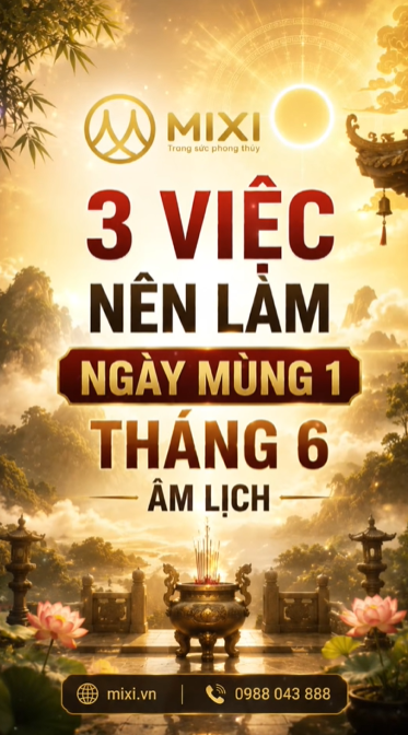 🙏 NGÀY MAI MÙNG MỘT THÁNG 6 ÂM LỊCH – 3 VIỆC  NÊN LÀM ĐỂ MỞ ĐẦU THÁNG MỚI THUẬN LỢI!!! 🙏