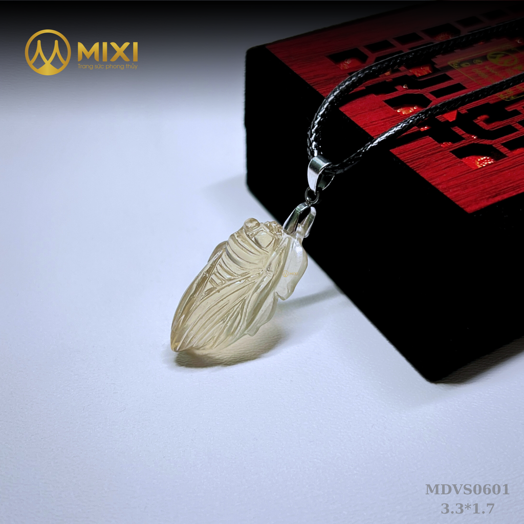 MẶT DÂY VE SẦU THẠCH ANH VÀNG: 