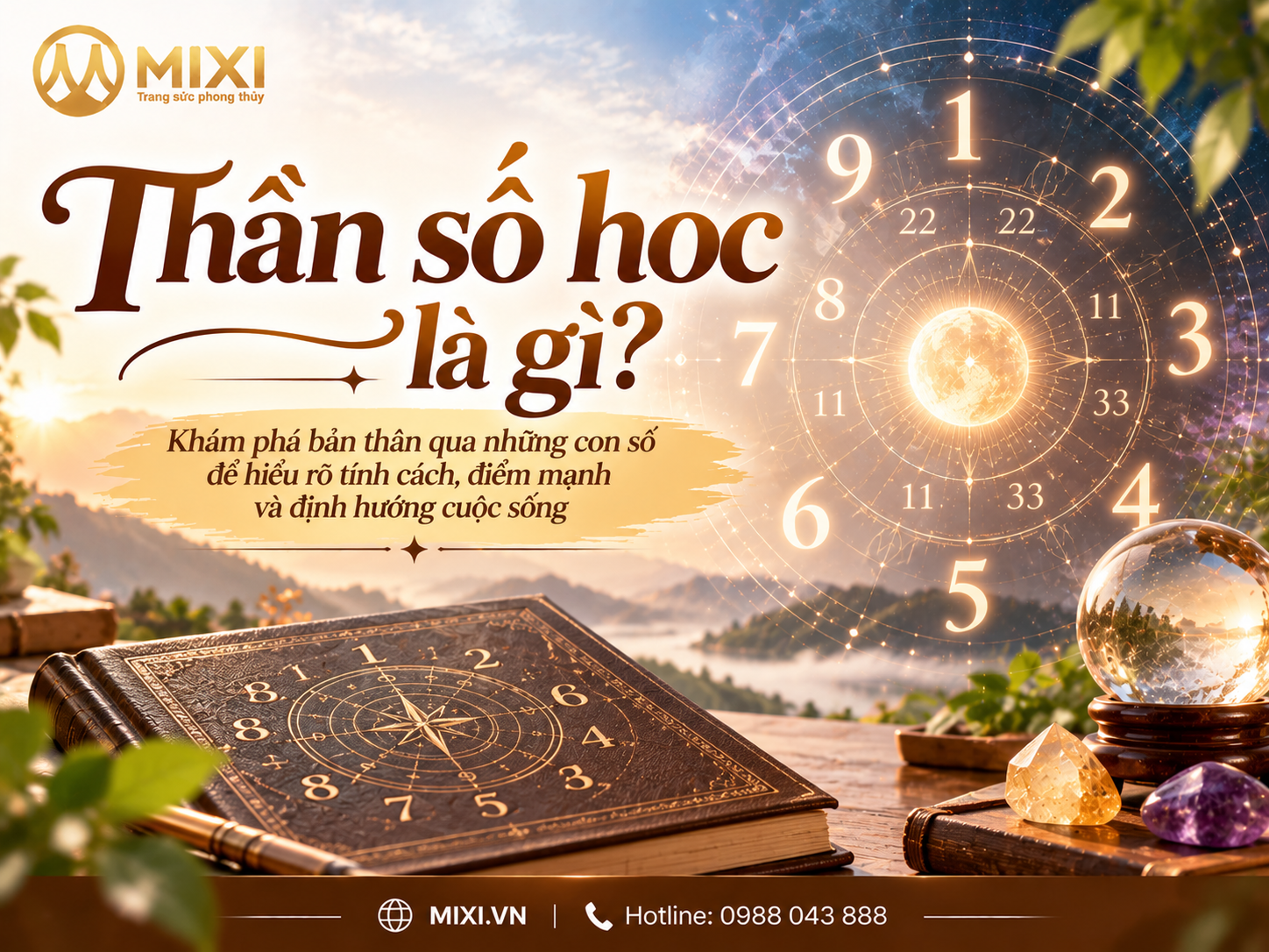 Thần số học là gì? Cách tính và tìm hiểu bản đồ Thần số học
