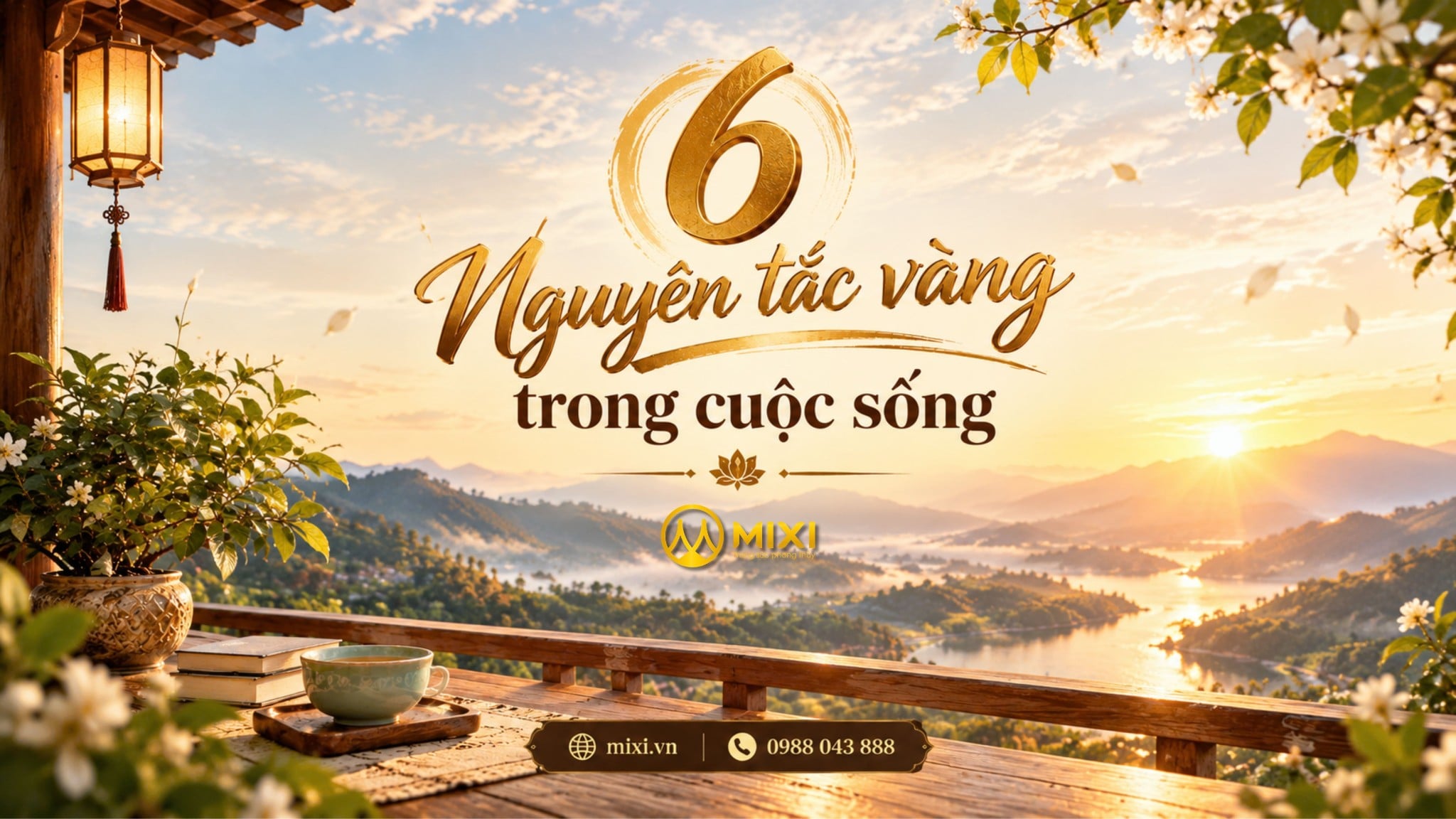 ✨ 6 NGUYÊN TẮC VÀNG TRONG CUỘC SỐNG!