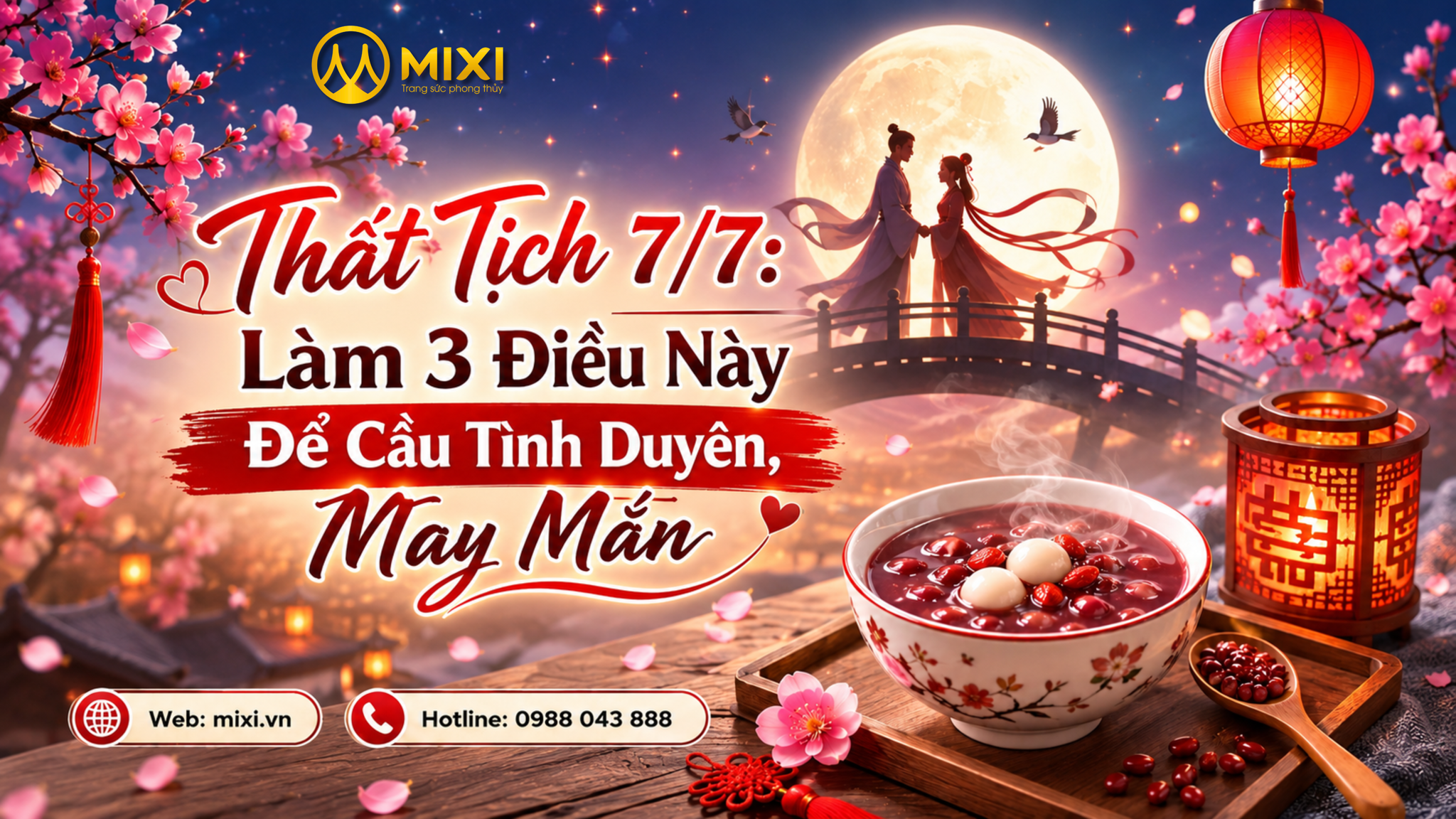 💕 NGÀY MAI LỄ THẤT TỊCH: 