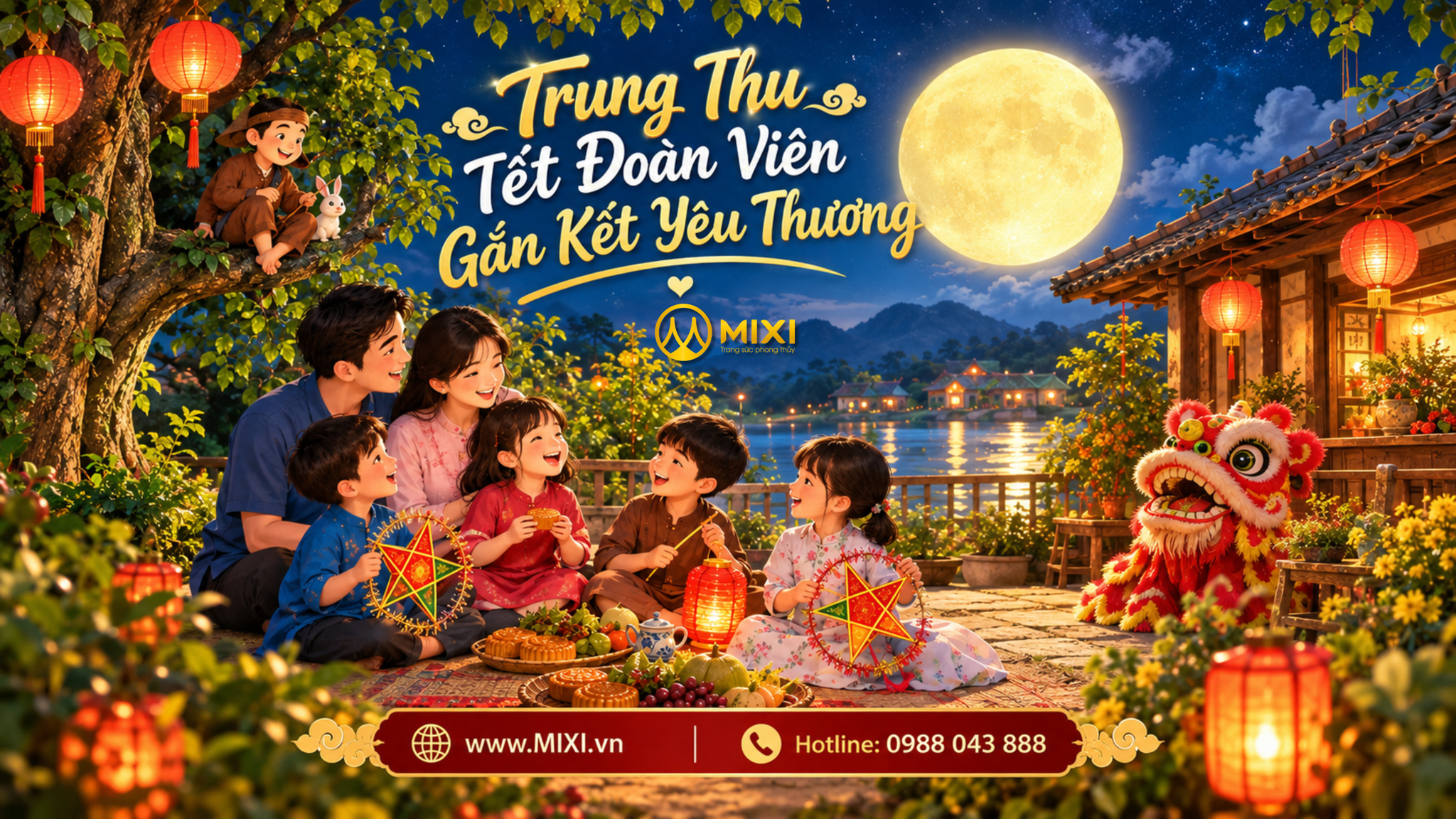 🌝 Trung Thu Tết Đoàn Viên - Gắn Kết Yêu Thương!!! 💕