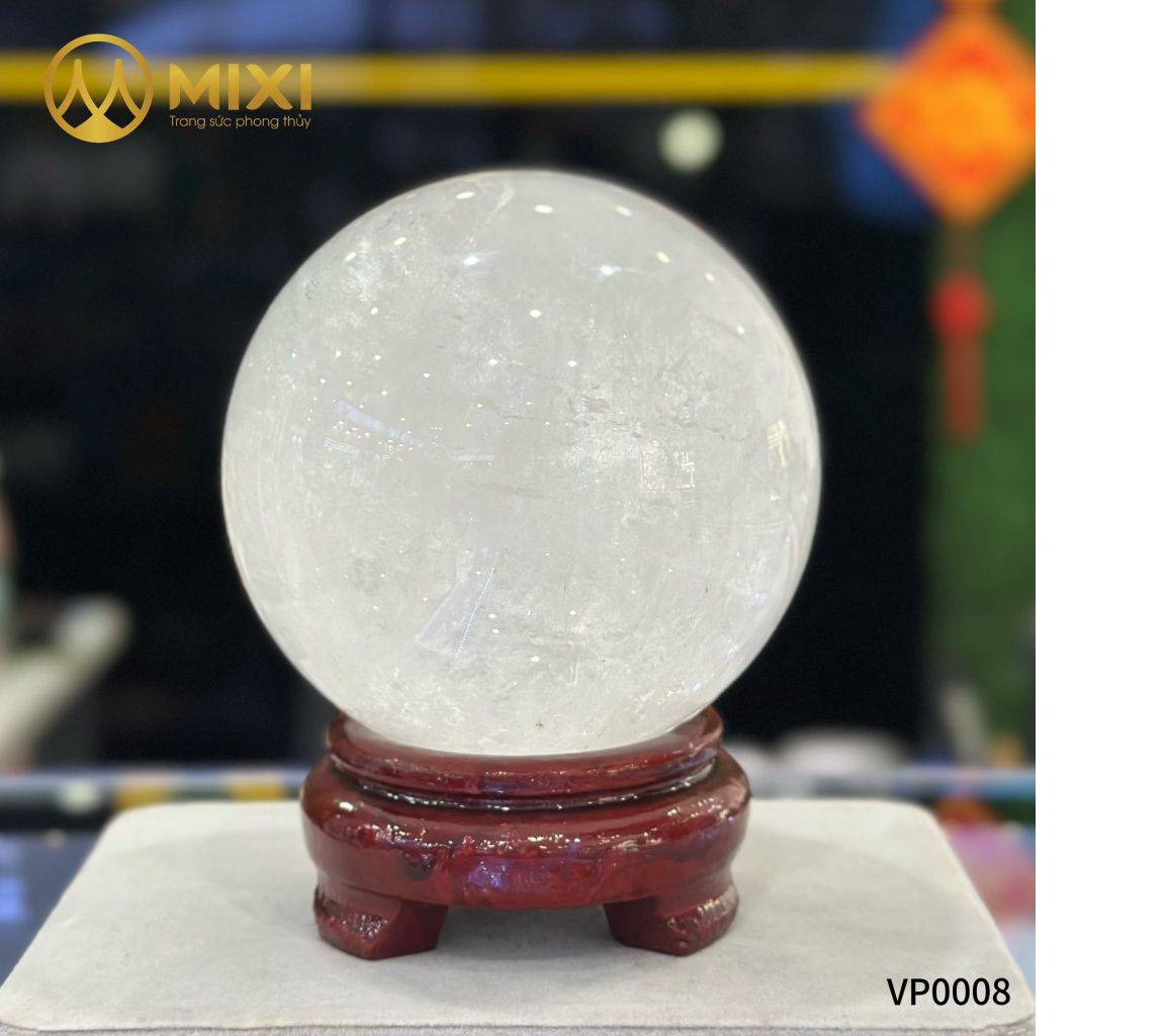🤍 Cầu Thạch Anh Trắng 3A – vẻ đẹp thanh khiết, lan tỏa năng lượng an yên!