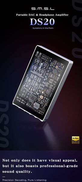 SMSL DS20 Soundcard DAC HeadAmp