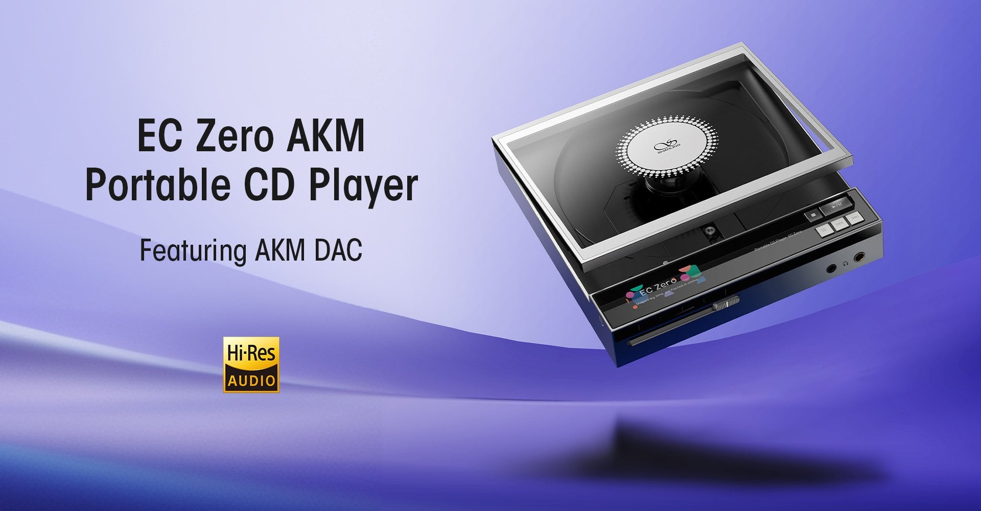 Shanling EC Zero AKM, đầu đọc CD di động.