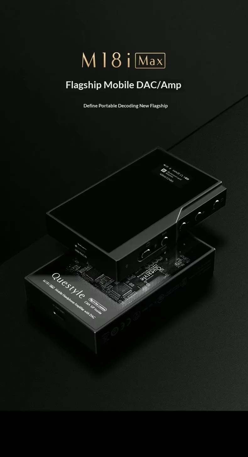 Questyle M18i MAX SoundCard, DAC, Headphone Amp