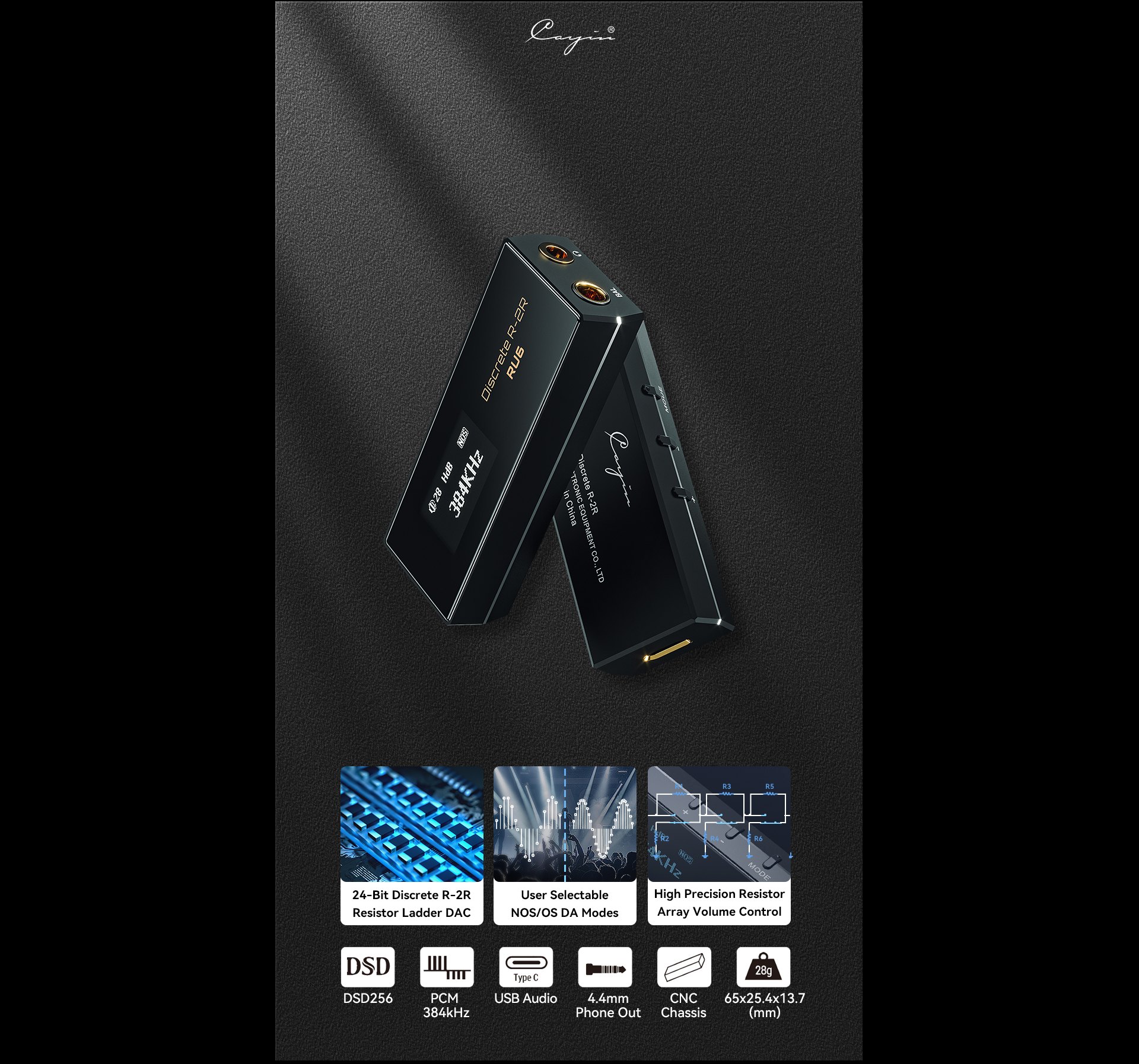 Cayin RU6 USB DAC. Soundcard, Headphone Amp