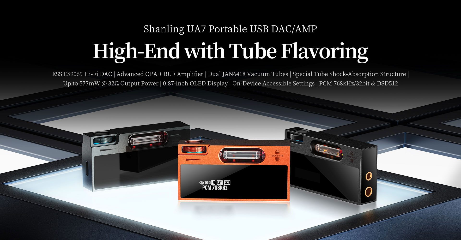 Shanling UA7, DAC, SoundCard, HeadphoneAmp.