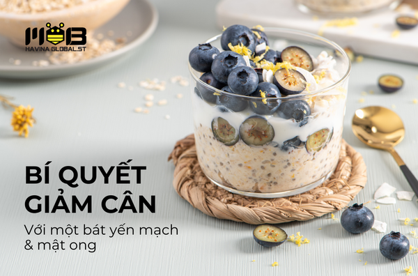 Bữa sáng với yến mạch và mật ong: Một lựa chọn hỗ trợ kiểm soát cân nặng