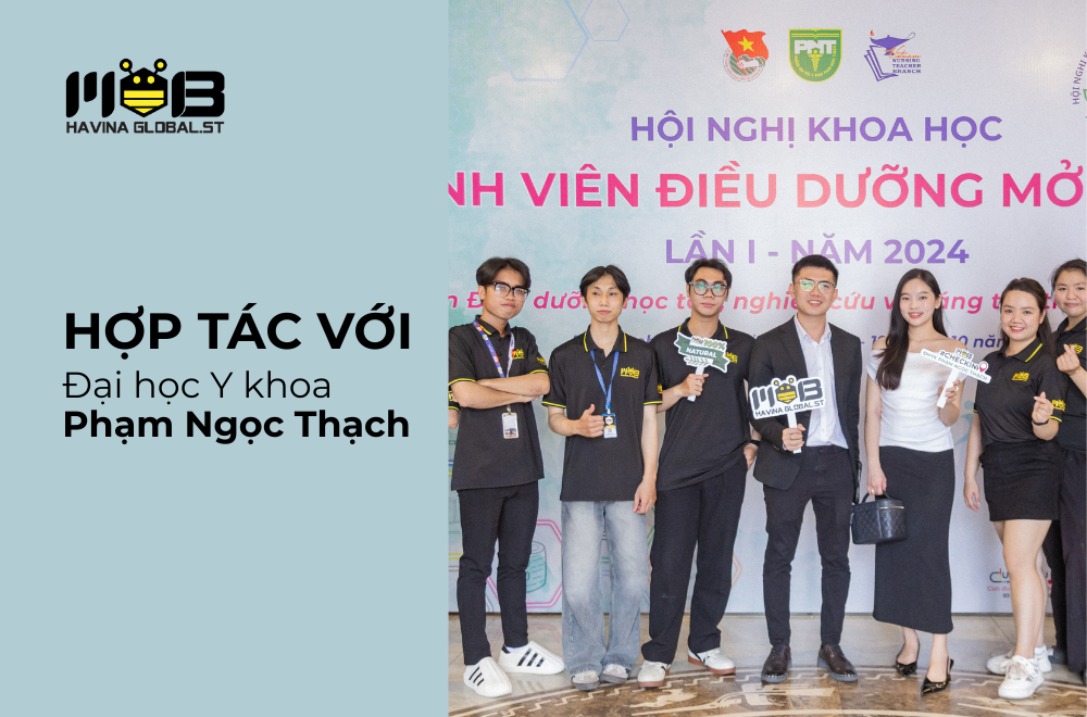 Havina Global.ST Tài Trợ Vàng Hội nghị Khoa học Sinh viên Điều dưỡng – Trường Đại học Y khoa Phạm Ngọc Thạch