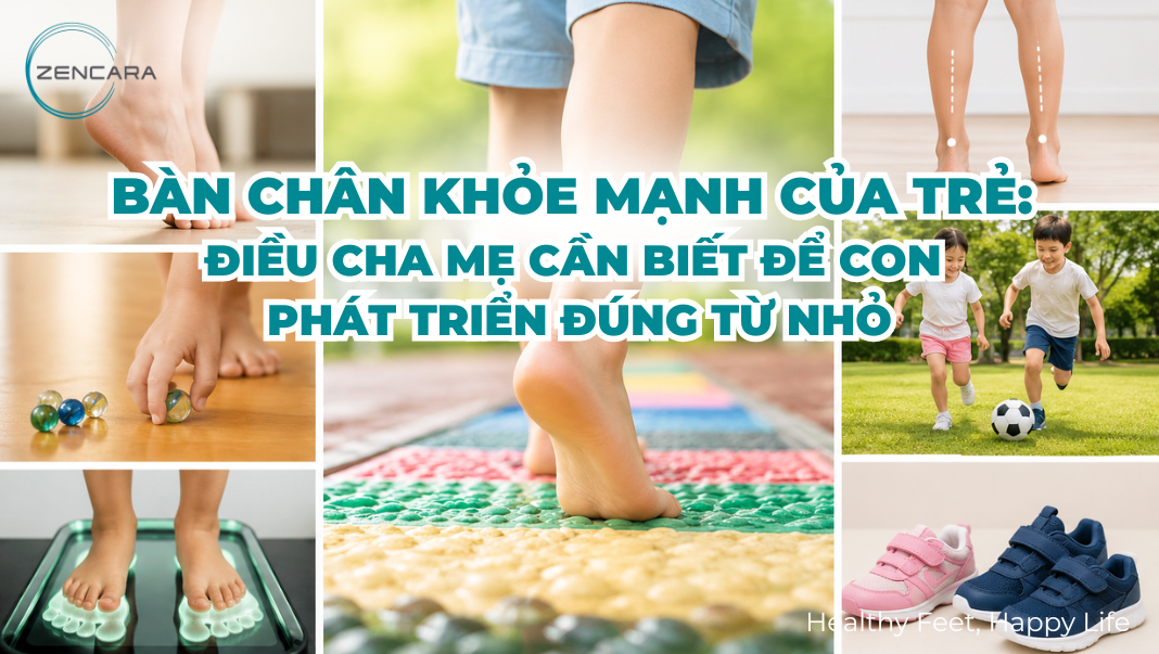 Bàn chân khỏe mạnh của trẻ: Điều cha mẹ cần biết để con phát triển đúng từ nhỏ