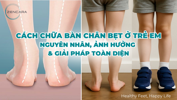 Cách chữa bàn chân bẹt ở trẻ em: Nguyên nhân, ảnh hưởng & giải pháp toàn diện