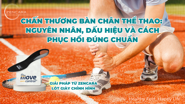 Chấn thương bàn chân thể thao: Nguyên nhân, dấu hiệu và cách phục hồi đúng chuẩn