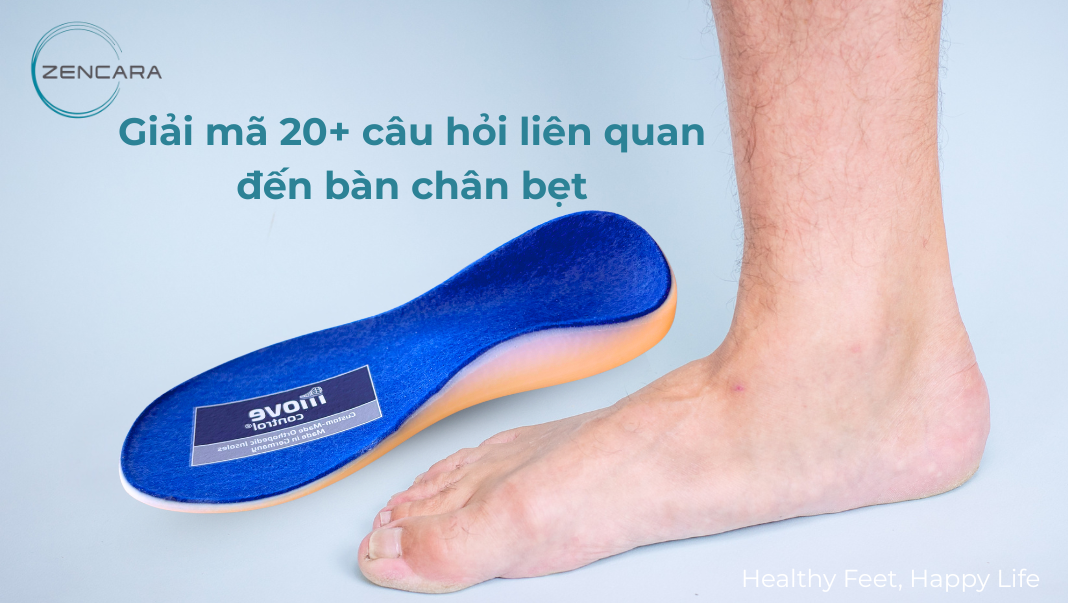 20+ Câu hỏi liên quan đến bàn chân bẹt