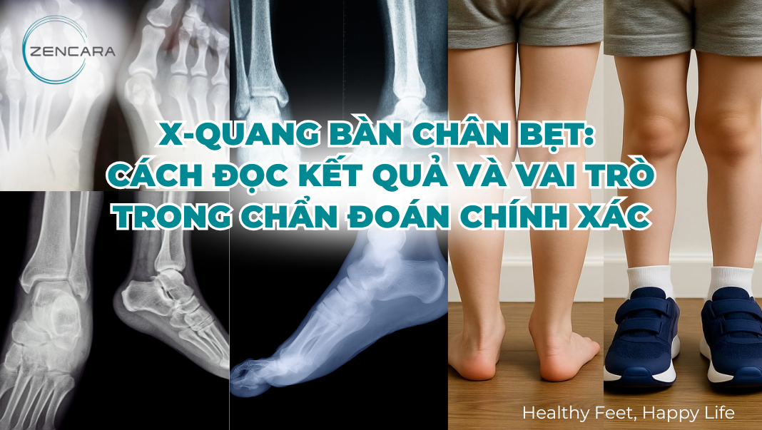 X-quang bàn chân bẹt: Cách đọc kết quả và vai trò trong chẩn đoán chính xác