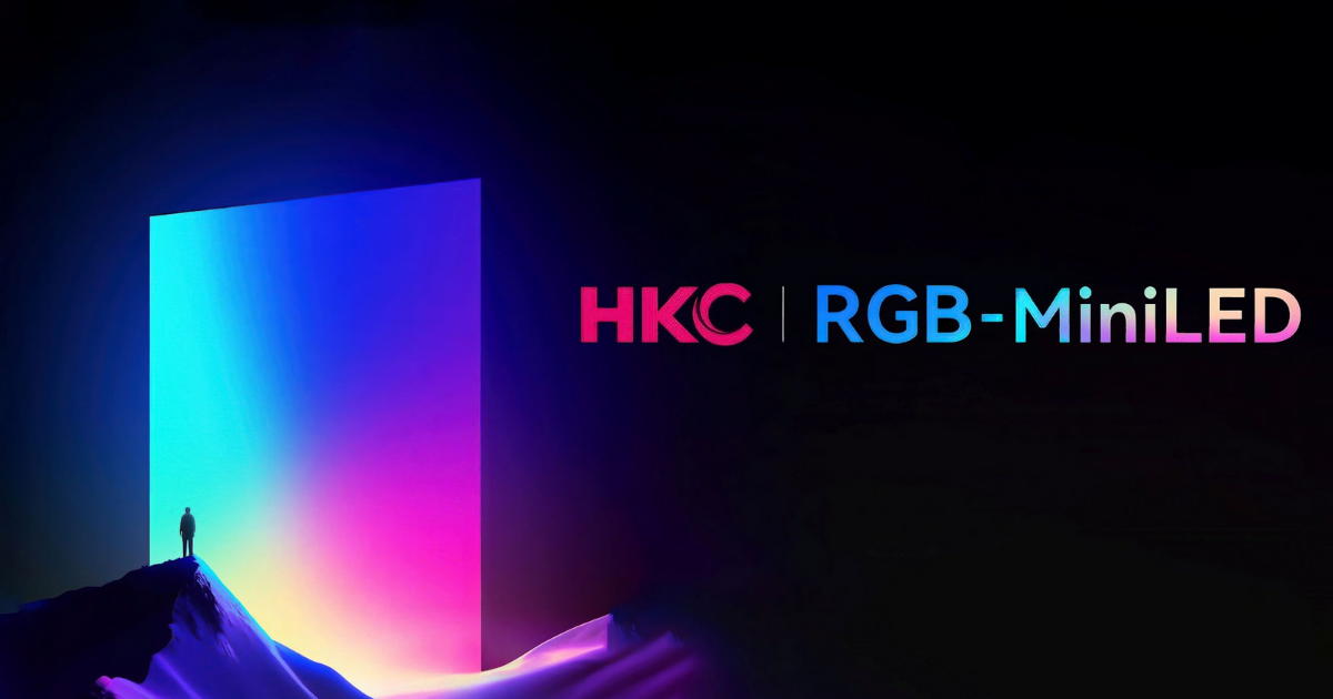 HKC chuẩn bị ra mắt màn hình RGB Mini LED đầu tiên dành cho game thủ