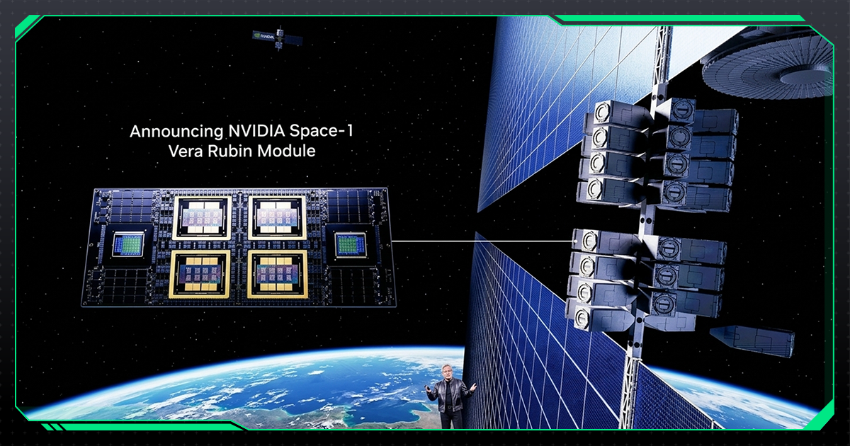 NVIDIA Đưa Trung Tâm Dữ Liệu AI Lên Vũ Trụ Cạnh Tranh Elon Musk