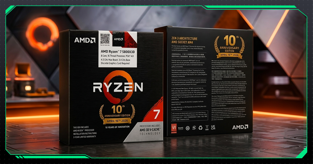 Vì Sao Ryzen 7 5800X3D Bán Chạy Hơn 7800X3D Dù Yếu Hơn?