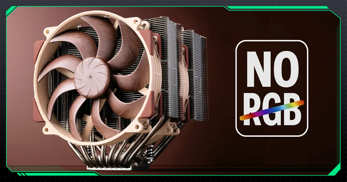 Noctua Từ Chối Làm Tản Nhiệt Trắng, Đèn RGB Hay Màn Hình